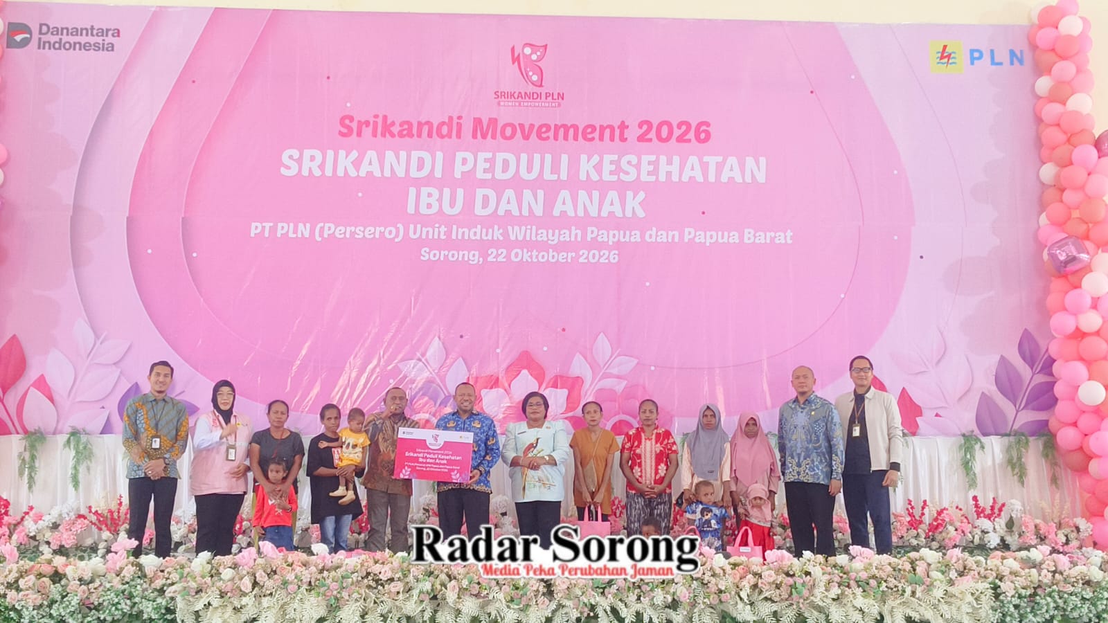 Srikandi PLN Salurkan Paket Gizi untuk 203 Ibu Hamil dan Balita di Sorong
