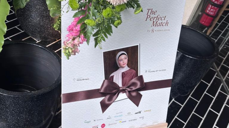NabillaSyal Rilis Laia Series, Hijab Tanpa Jarum Pentul Warna Mudah Dipadukan