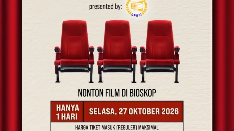 Cinema Day 2026: Tiket Bioskop Serentak Rp25 Ribu pada 27 Oktober