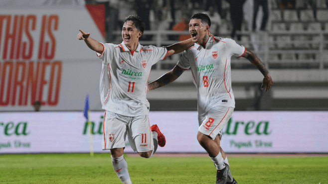 Borneo FC Samarinda Comeback dari Tainan City 3-1, Puncaki Grup D AFC Challenge League 2026/27