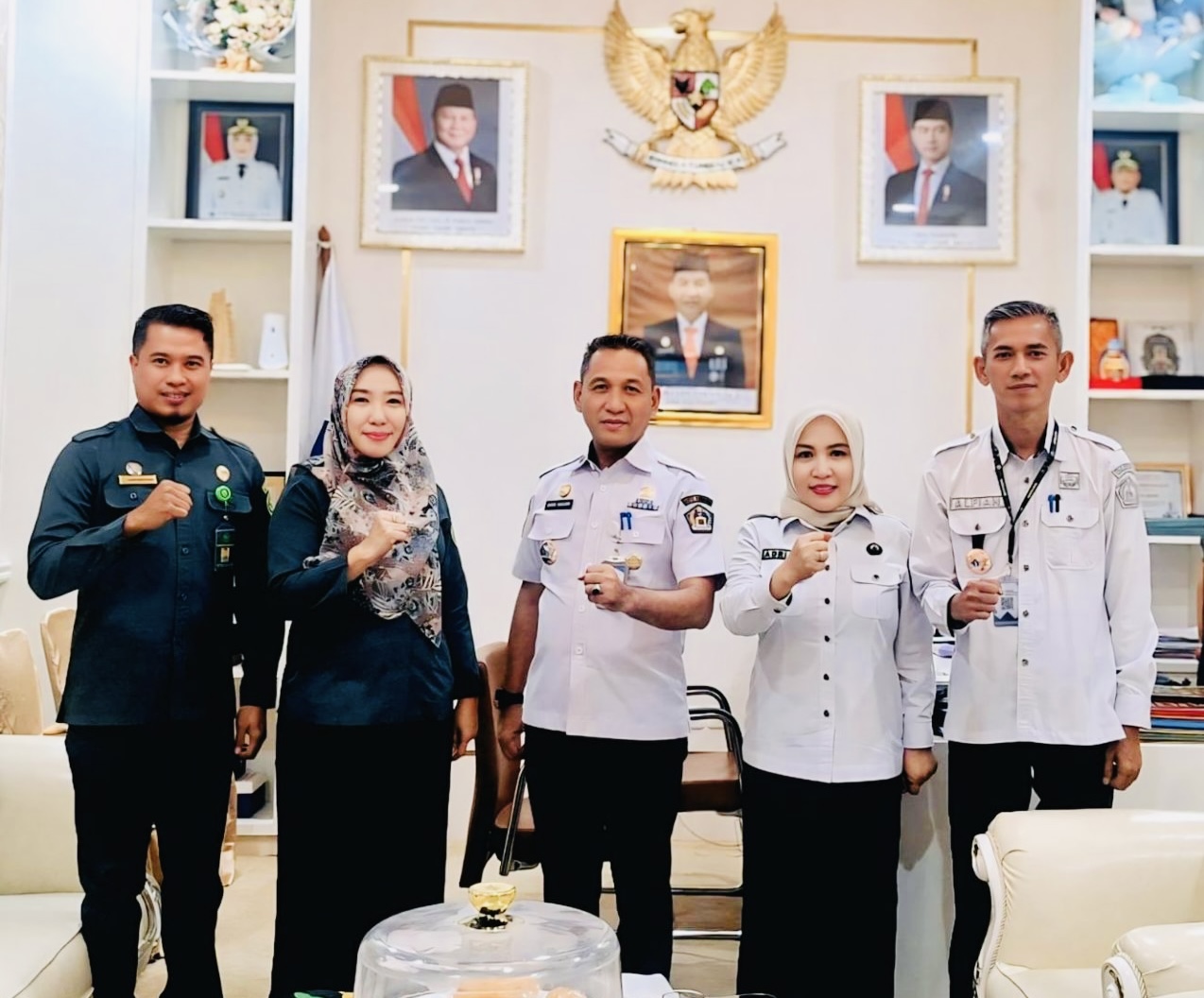Pemkot Kendari dan Pengadilan Tinggi Sultra Bahas Pinjam Pakai Aset untuk Posyandu di Mandonga