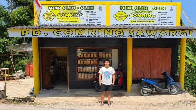 KUR BRI Dorong Produksi Comring Garut, 12 Warga Dapat Kerja Tambahan