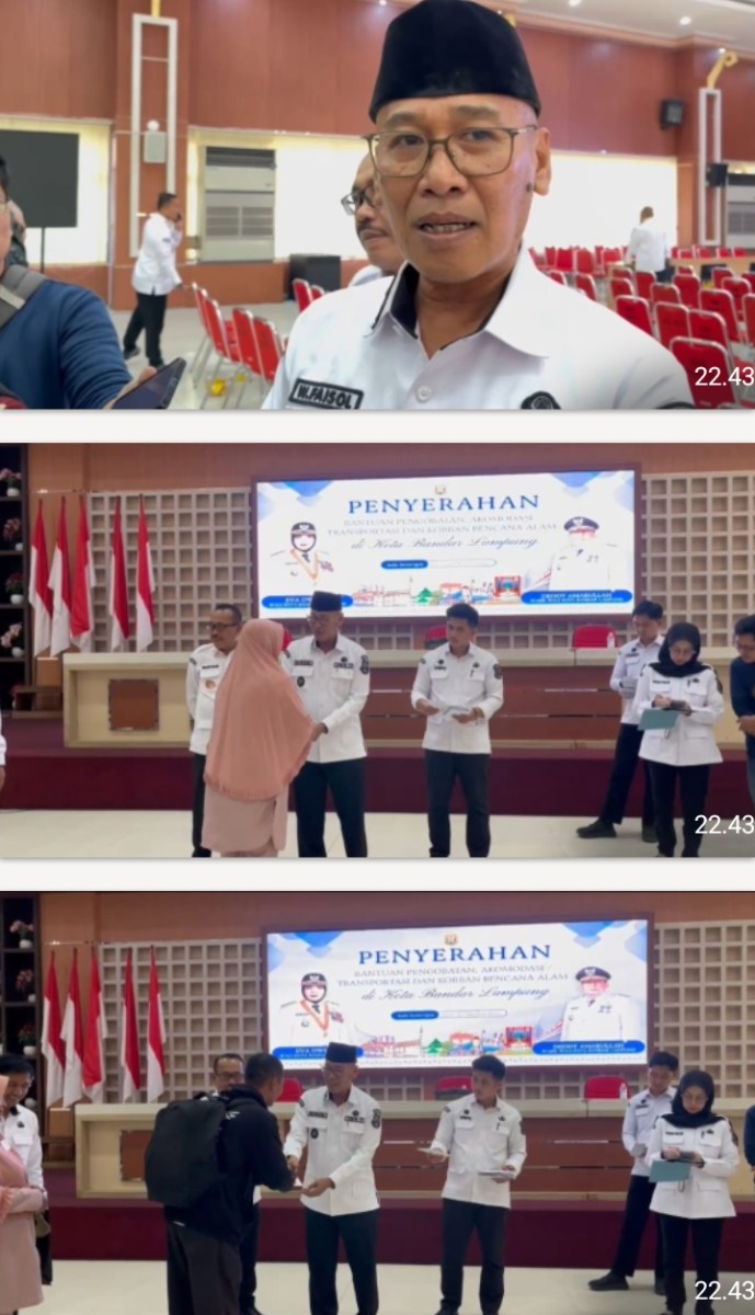 136 Warga di 20 Kecamatan Bandar Lampung Terima Bantuan Pengobatan dan Korban Kebakaran, Nominal hingga Rp20 Juta