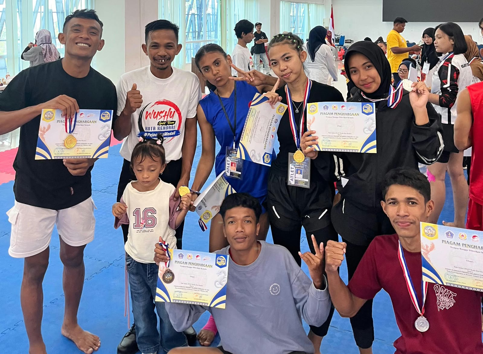 Atlet Wushu UHO Kendari Bawa Pulang 6 Medali di Road to Porprov Sultra XV 2026, Ini Perinciannya