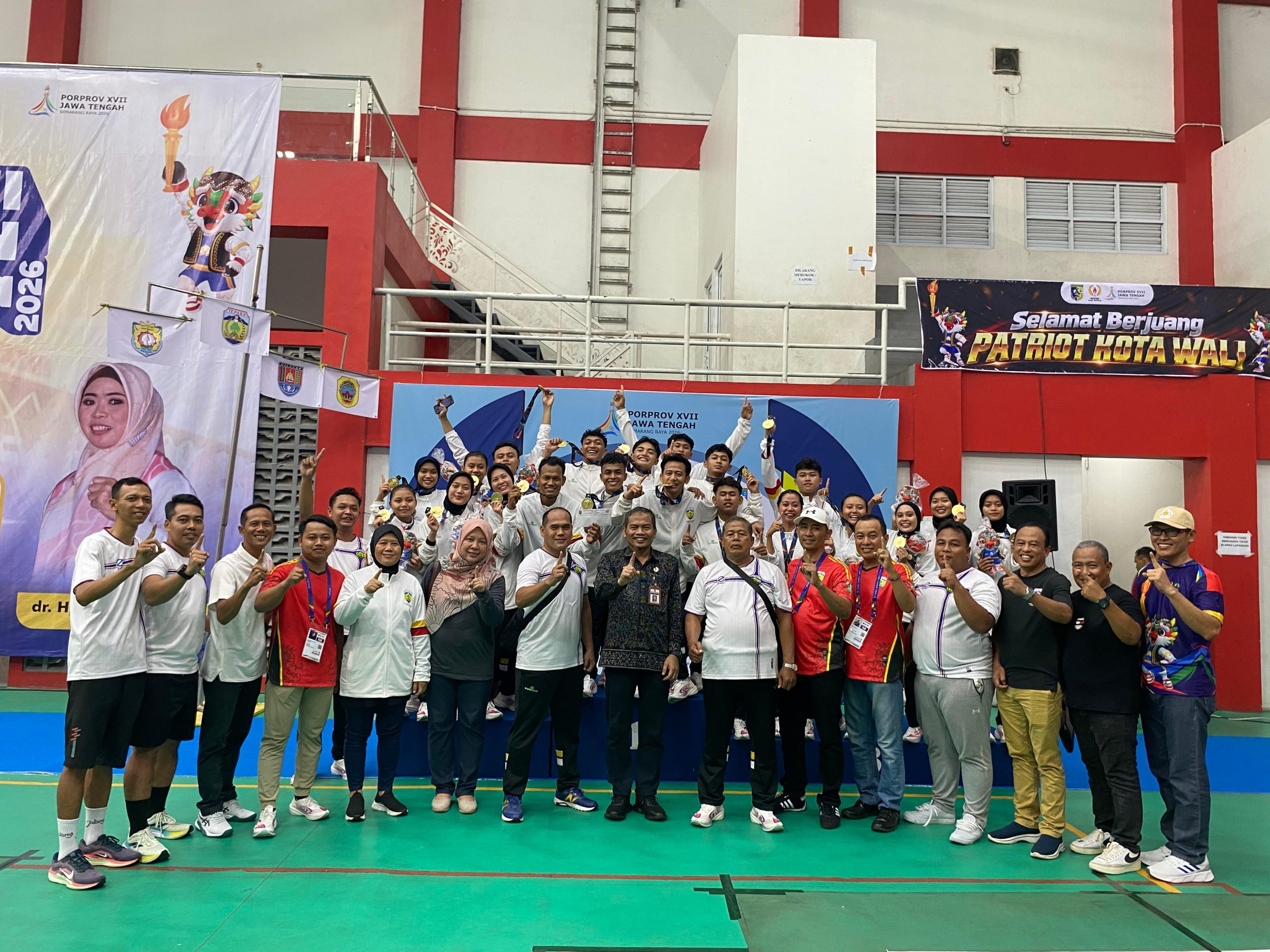 Sepak Takraw Jepara Sumbang 2 Emas Porprov Jateng 2026, Tim Putri dan Putra Taklukkan Kendal