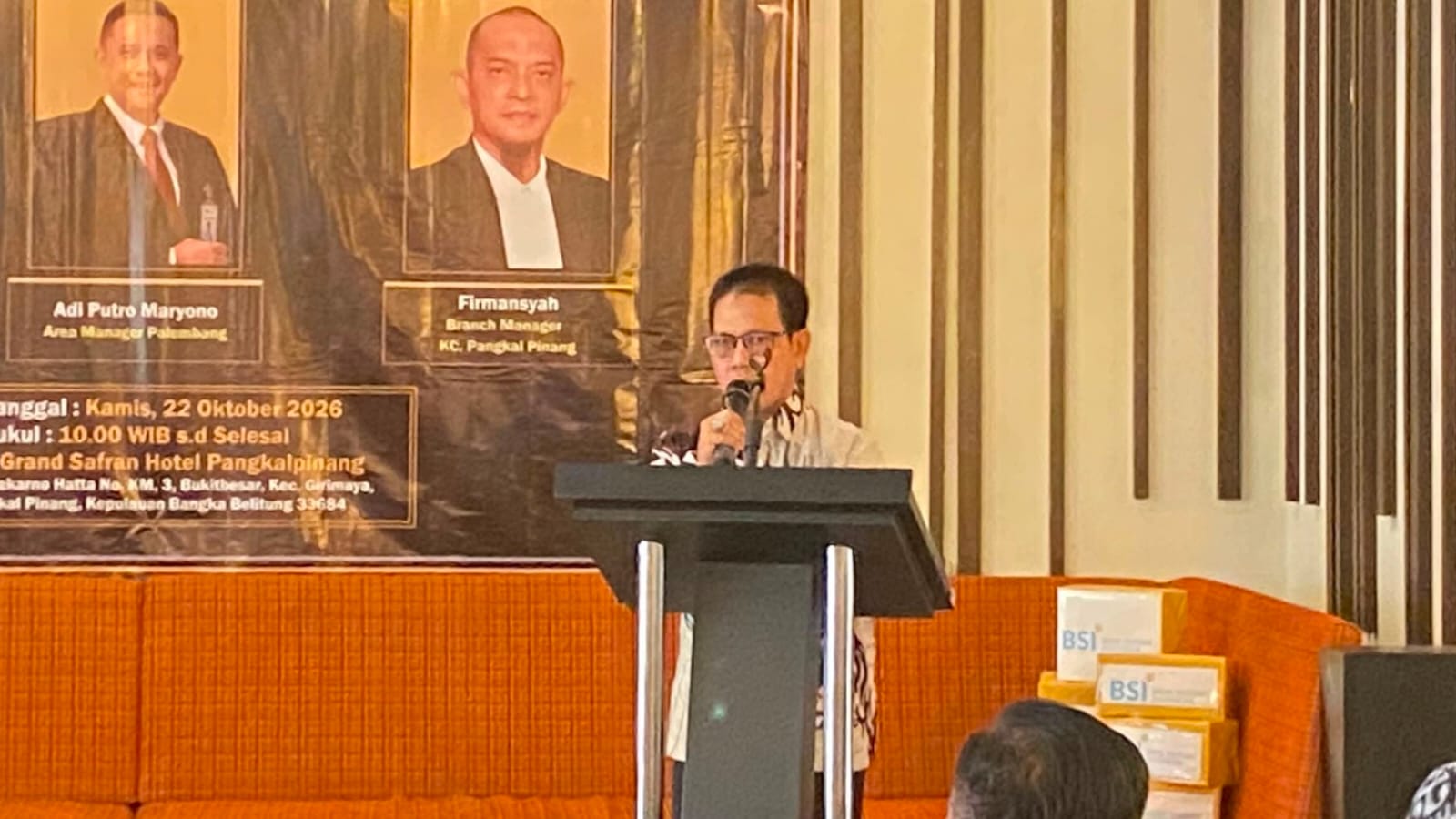Pemkot Pangkalpinang Apresiasi Seminar Ngopi Emas BSI, Warga Bisa Mulai Investasi dari Rp 50.000