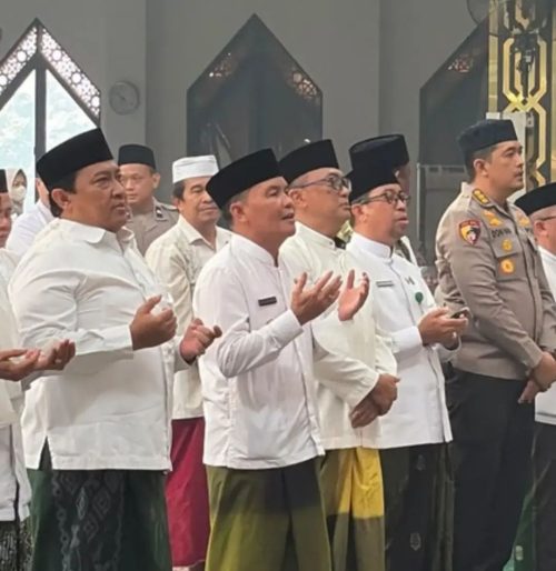 Gubernur Kalteng Pimpin Istighosah Hari Santri, 3.000 Peserta Doakan Kabut Asap Karhutla Segera Hilang