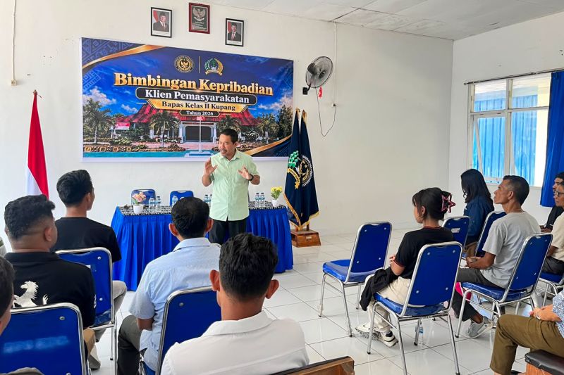 Bapas Kupang Bekali 2 Sesi Bimbingan Spiritual dan Psikologis untuk Klien Pembebasan Bersyarat