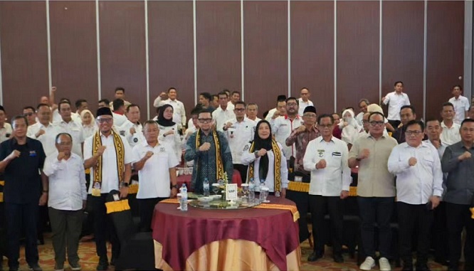 Wali Kota Bandar Lampung Eva Dwiana Hadiri Pelantikan Pengurus DPD LPM Provinsi Lampung Masa Bakti 2026–2031
