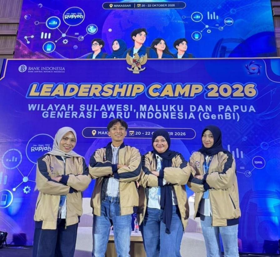 Empat Mahasiswa UBM Gorontalo Ikuti Leadership Camp BI 2026 di Makassar, Wakili Zona SULAMPUA