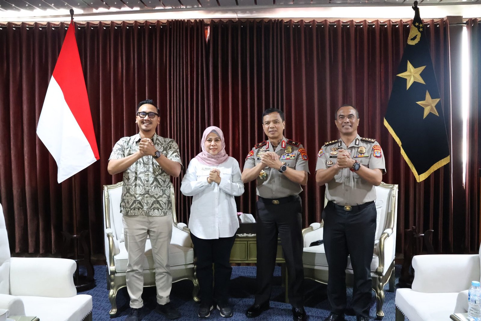 Kapolda Kaltara Terima Kunjungan Ombudsman RI, Sepakati Penguatan Pengawasan Pelayanan Kepolisian
