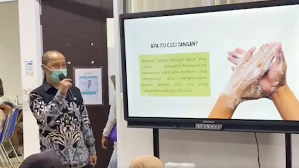 RSUD Pandega Pangandaran Ingatkan Warga soal Cuci Tangan Lewat Program NGOBATAN