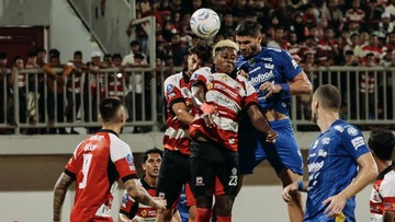 Madura United Kalahkan Persib 1-0, Melesat ke Posisi Ketiga Klasemen
