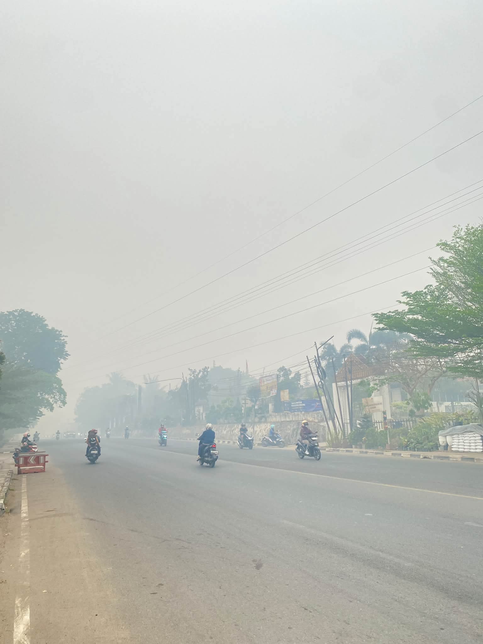 Kualitas Udara Palembang Tembus ISPU 557, Warga Plaju Keluhkan Sesak Napas dan Mata Perih Akibat Karhutla