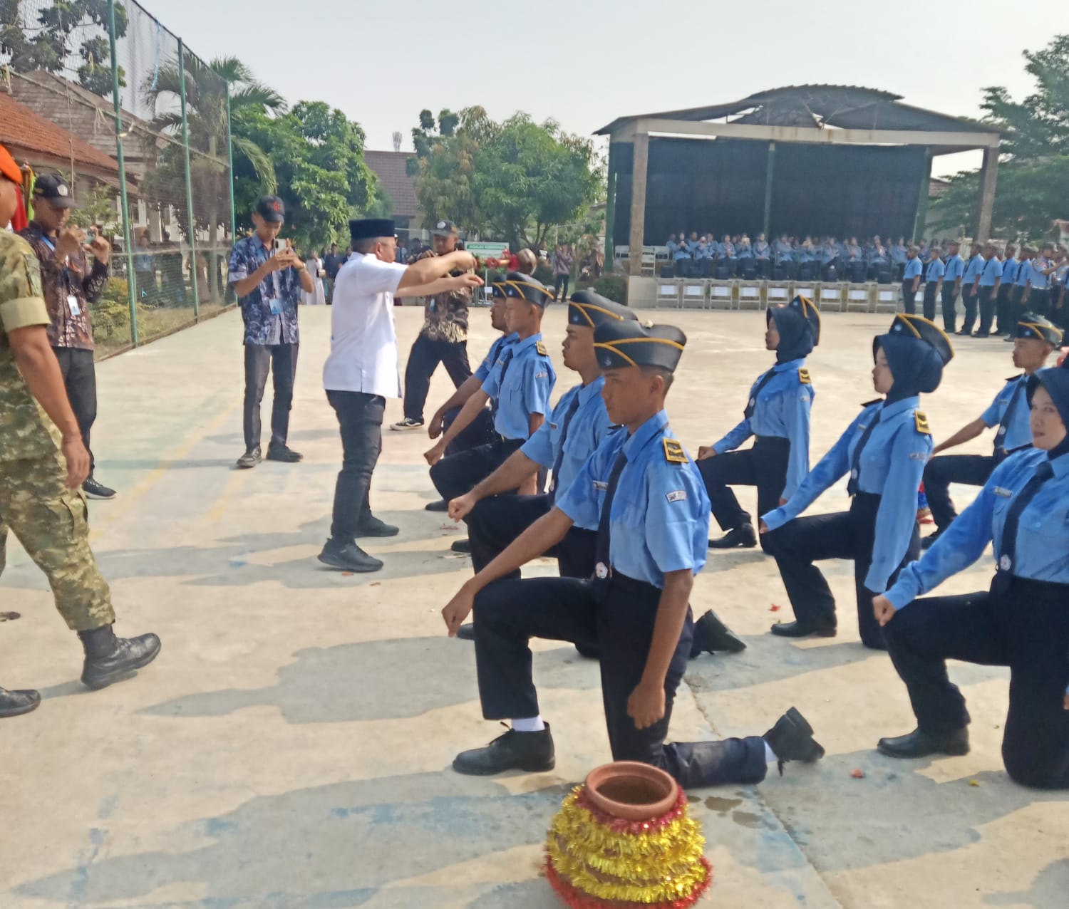 SMK Negeri 1 Cikande Lantik 429 Taruna-Taruni Angkatan V, Kepala Sekolah Tekankan Karakter dan Disiplin