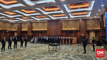 Suahasil Nazara Melantik 5 Pejabat Madya Kemenkeu, Astera Primanto Bhakti Jadi Sekjen