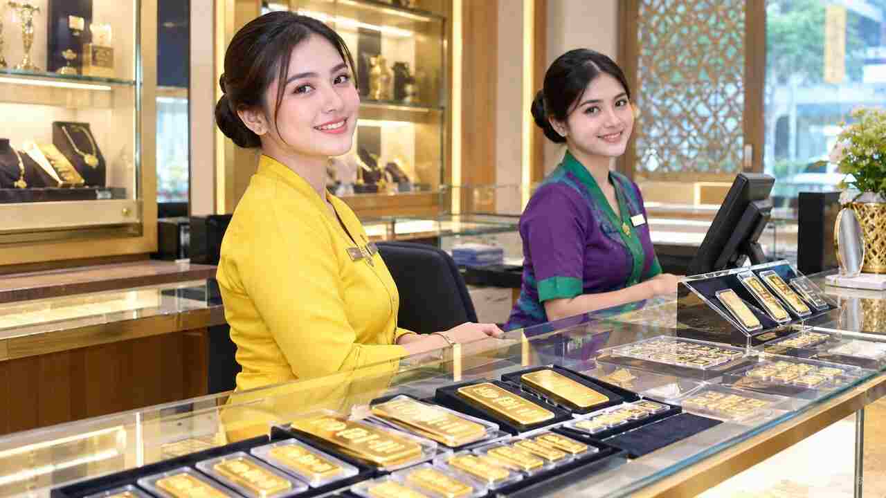 Harga Emas Pegadaian di Palembang Turun, Antam 1 Gram Kini Rp2,58 Juta