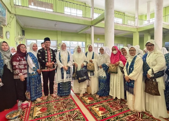 Wabup Banyuasin Netta Indian Sebut BKMT Kunci Keamanan Daerah Lewat Pendidikan Agama di Madrasah Rumah