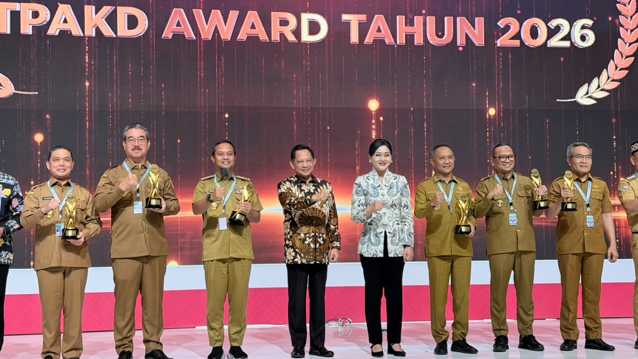 Pemprov Sulsel Raih TPAKD Award 2026, Realisasi KUR Tembus Rp 14,65 Triliun Masuk Lima Besar Nasional