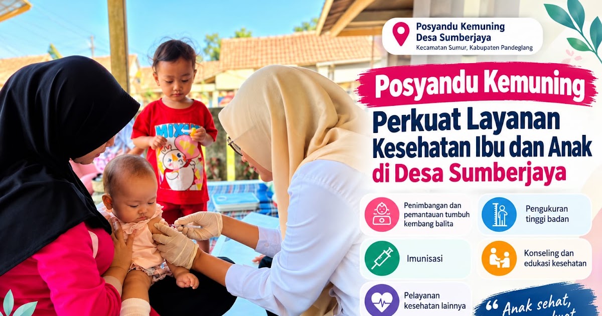 Posyandu Kemuning dan Puskesmas Sumur Perkuat Layanan Kesehatan Ibu dan Anak