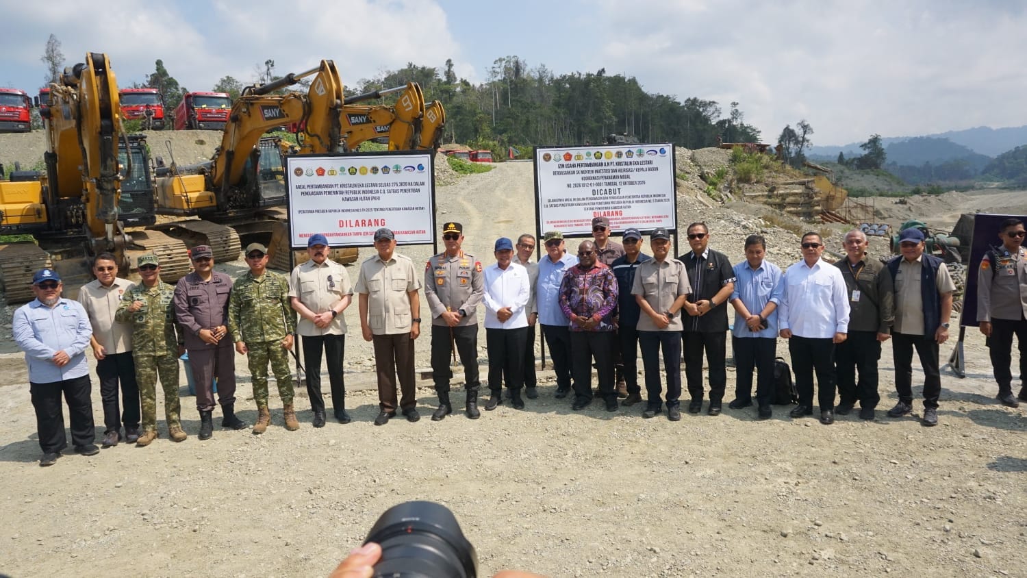 Satgas PKH Cabut IUP Tambang Emas Nabire, 3.500 Hektare Diserahkan ke Antam
