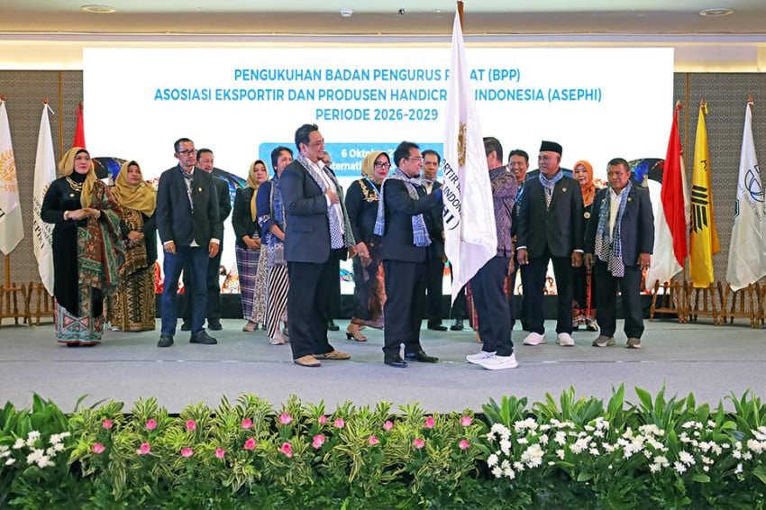 Hatman Pimpin ASEPHI 2026-2029, Target Satukan Ribuan UMKM Kerajinan Naik Kelas