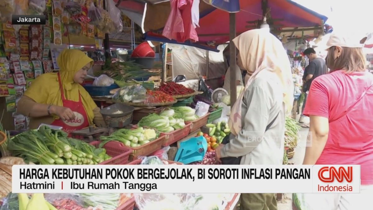 BI Soroti Inflasi Pangan 5% Tahun ke Tahun, Harga Cabai dan Beras Bergejolak