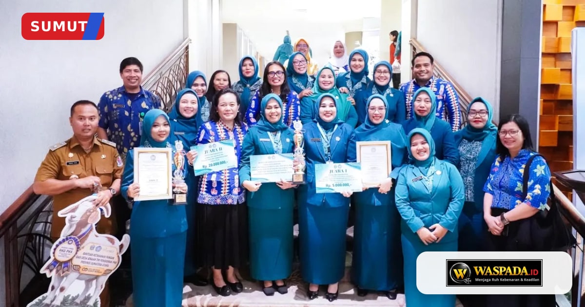 Deliserdang Raih 5 Prestasi Lomba HKG PKK Sumut 2026, Lubukpakam Terbaik I IVA Test