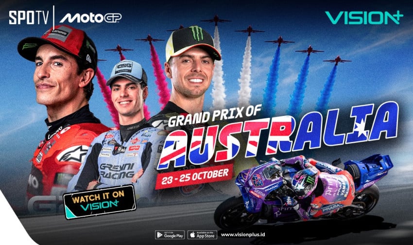 Jadwal MotoGP Australia 2026 di Phillip Island, Tayang di VISION+