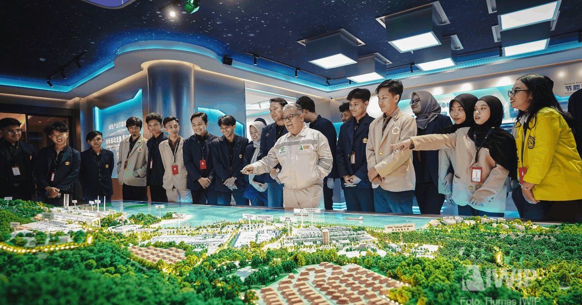 IWIP Magangkan 470 Mahasiswa di Industri Nikel, 90 Masih Aktif