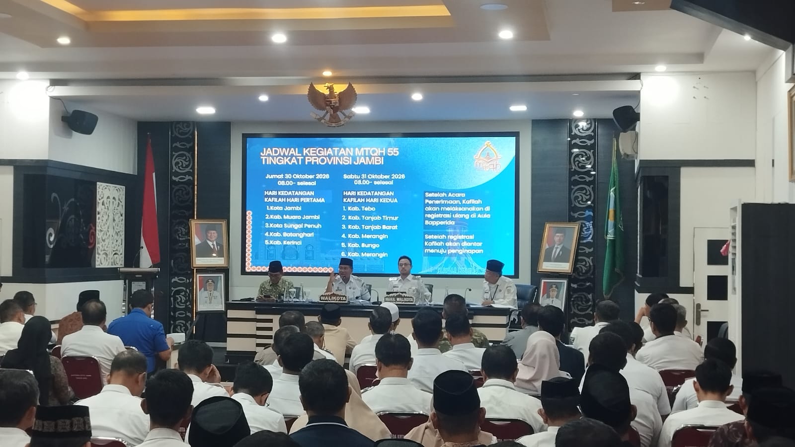 Wali Kota Jambi Larang ASN Dinas Luar Daerah Selama MTQ ke-55, Target Juara Umum Kelima