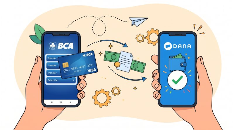 Cara Transfer BCA ke DANA via m-BCA, myBCA, dan ATM, Pakai Kode VA 3901