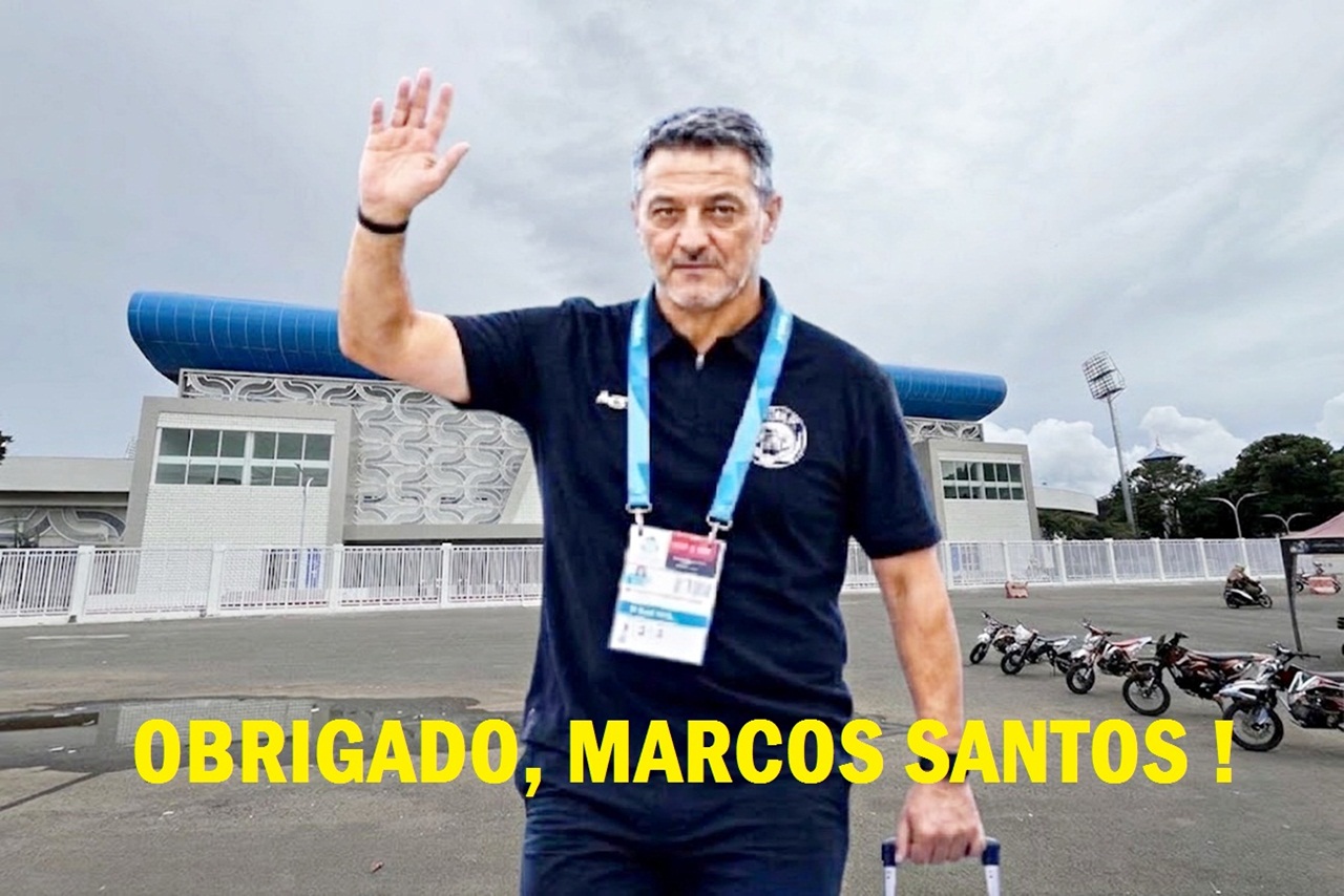 Arema FC Akhiri Kerja Sama dengan Marcos Santos Usai Lima Laga Tanpa Kemenangan