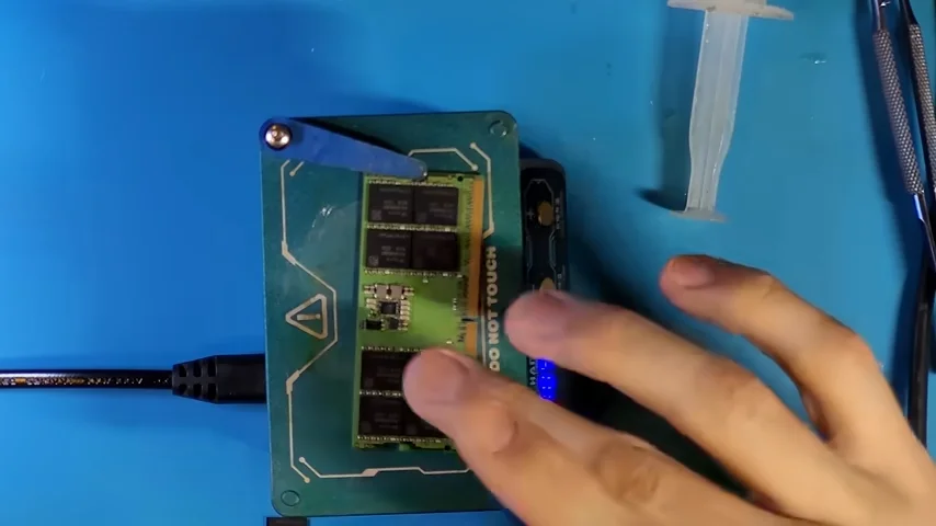 RAM Laptop Bekas Disolder Jadi RAM Desktop DDR5-7800
