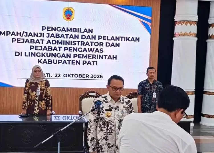 Pemkab Pati Rombak 79 Pejabat, 5 Camat Geser Jadi Sekretaris Dinas dan Badan