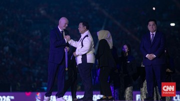 Erick Thohir Serahkan Surat Dukungan Prabowo untuk Infantino di Tokyo