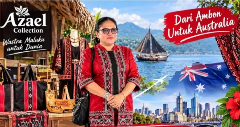 Guru Besar Unpatti Fransina Latumahina Bawa Kain Tenun Tanimbar ke Festival Indonesia Melbourne 2026