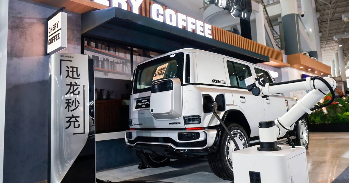 Chery Luncurkan Charger 1,44 MW, Tambah 500 Km dalam 5 Menit