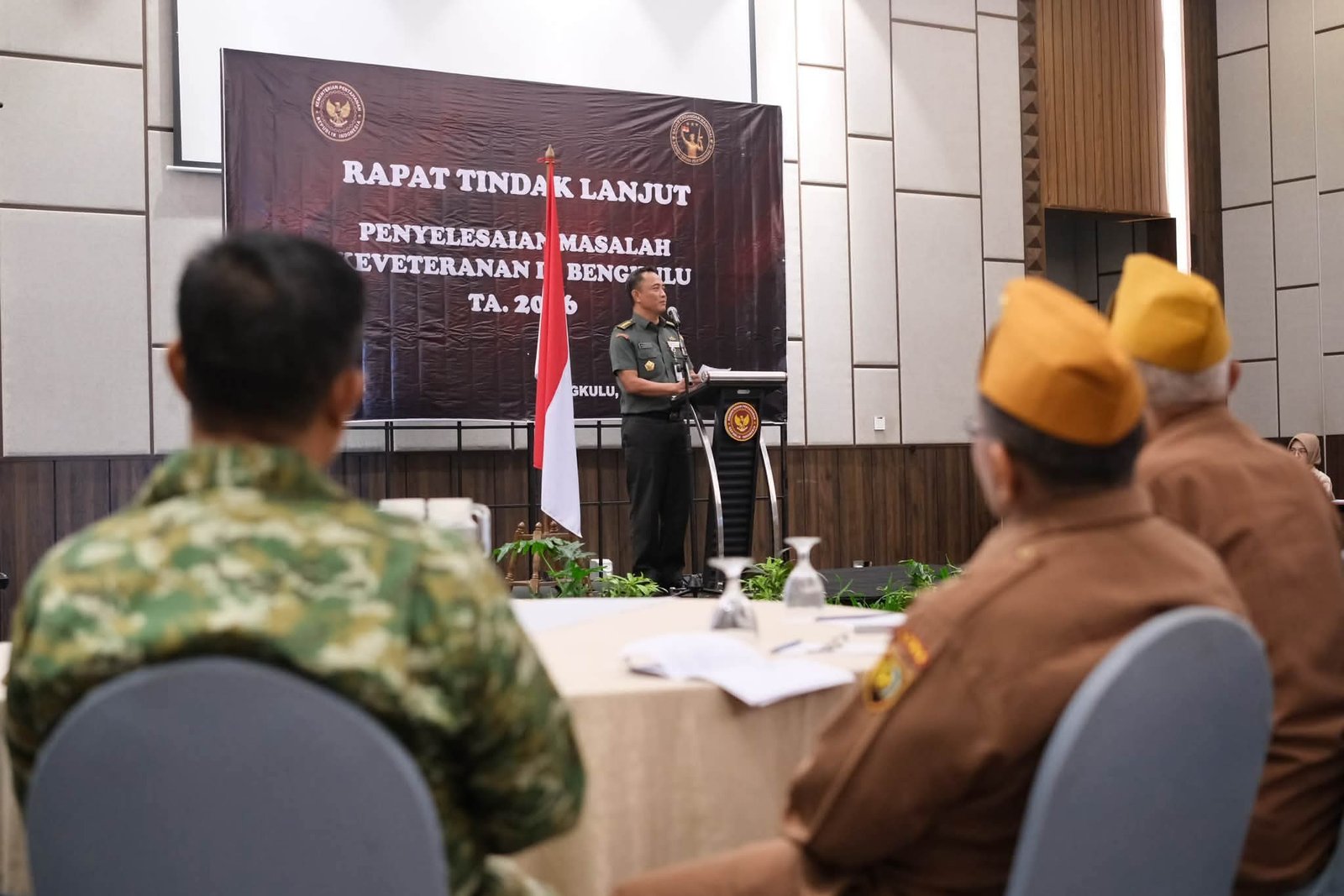 Pemkab Seluma Benahi Data Veteran di Rapat Keveteranan Bengkulu, Marhakidinata Soroti Kendala Administrasi