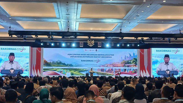 Presiden Prabowo Singgung Wagub Kaltim Seno Aji Tak Hadir di Rakornas TPAKD Jakarta
