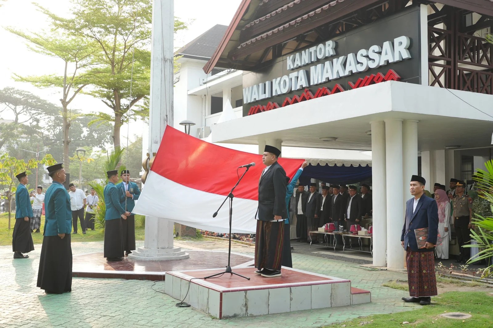 Wali Kota Makassar Pimpin Upacara Hari Santri 2026, 1.000 Santri dari 35 Pesantren Ikut serta