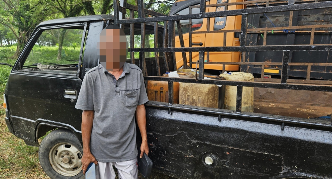 Sat Reskrim Polres Aceh Selatan Amankan Pria di Bakongan Timur, 128 Liter Solar Subsidi dan Mobil Modifikasi Disita