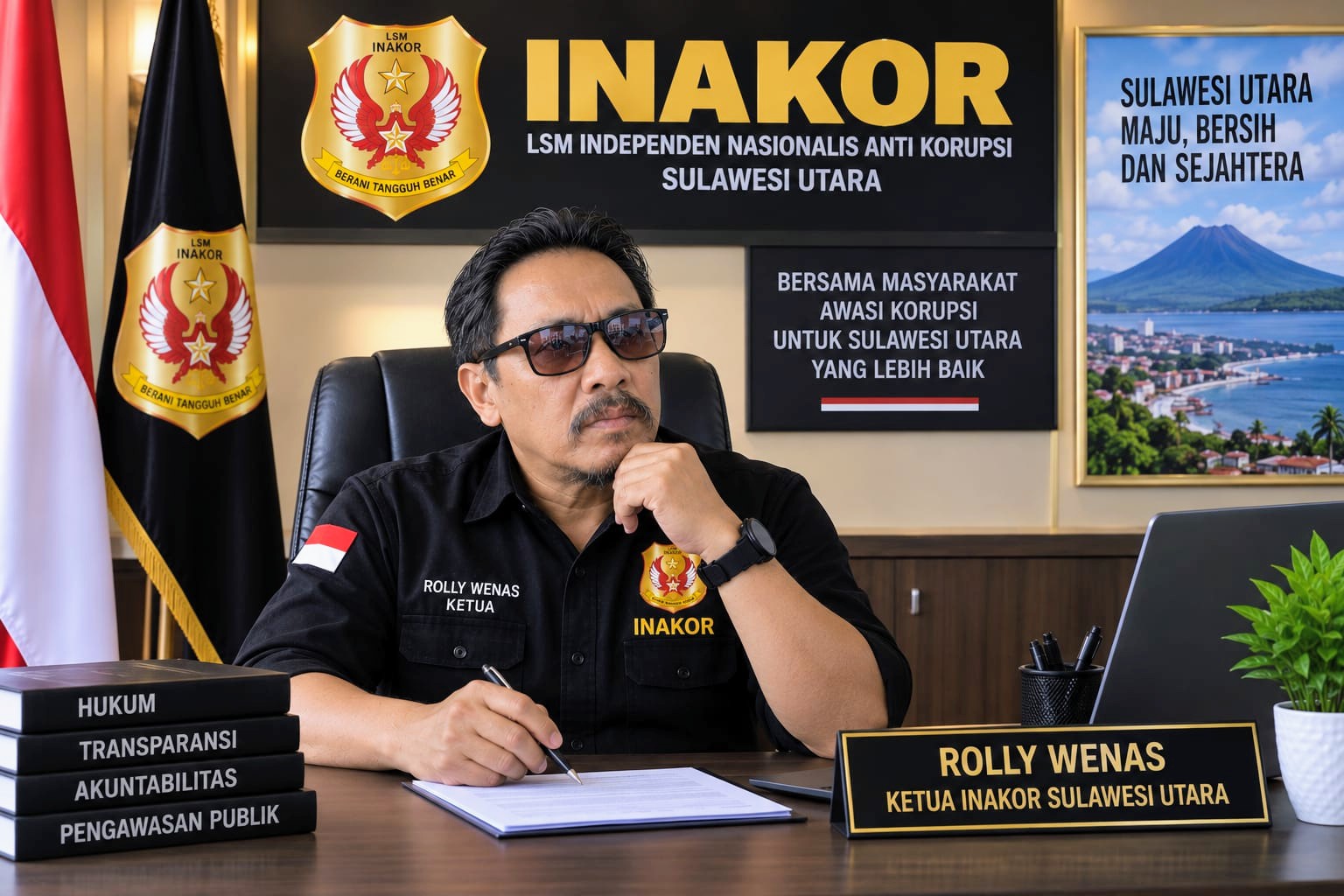 LSM INAKOR Minta BPK RI Copot Kepala Perwakilan Sulawesi Utara, Sebut Pelayanan Publik Menutup Pintu Warga