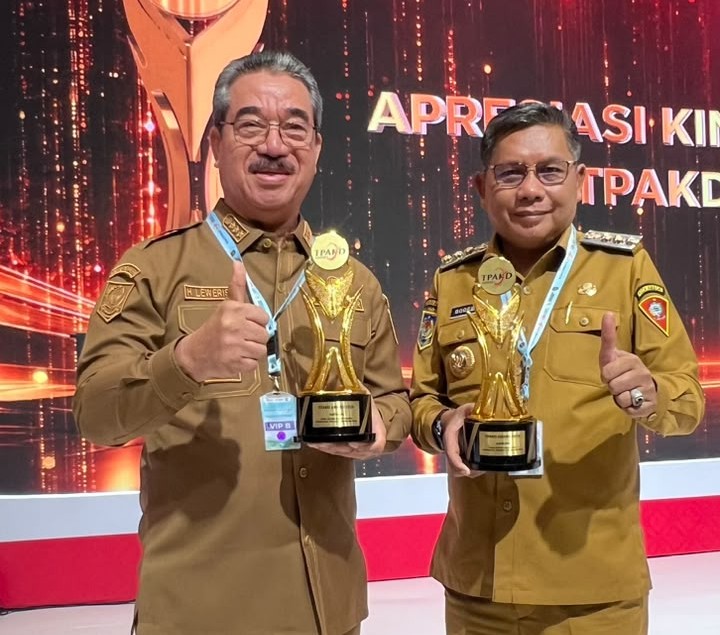 Gubernur Hendrik Lewerissa Bangga, Maluku dan Kota Ambon Raih Penghargaan TPAKD Terbaik Regional Nusra-Maluku-Papua