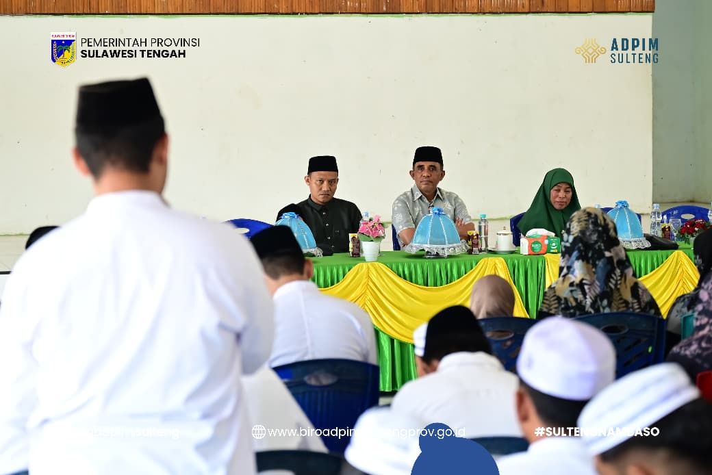 Gubernur Sulawesi Tengah Anwar Hafid Dengarkan Aspirasi Santri Morowali, Janji Dana BOS Daerah Menjangkau Madrasah Tahun Depan