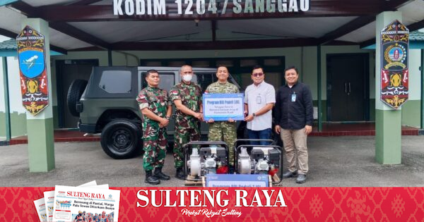 BRI Peduli Salurkan 270 Mesin Pompa Air untuk Satgas Karhutla Kalimantan Barat, Jangkau Landak dan Sanggau