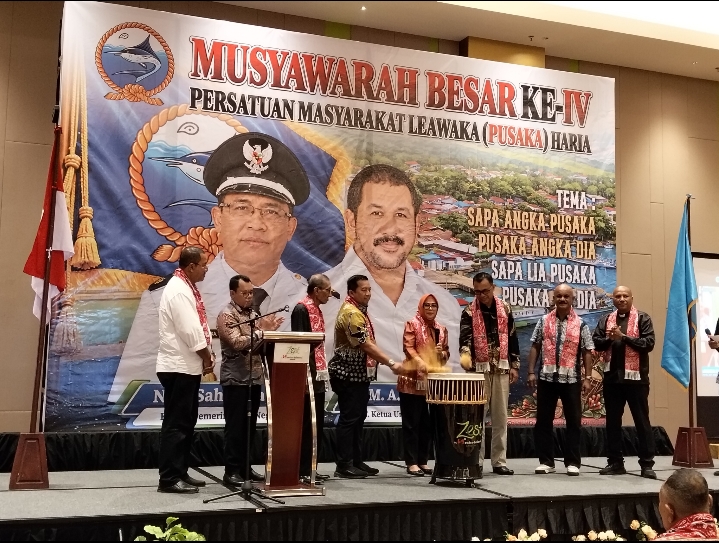Mubes IV PUSAKA Haria di Ambon Tentukan Ketua Umum Baru, Perkuat Persaudaraan Warga Leawaka