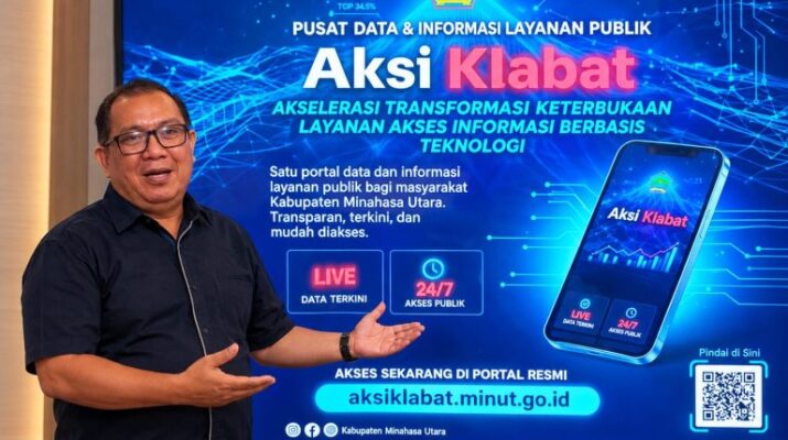 Warga Minahasa Utara Kini Bisa Urus Informasi Publik Lewat Satu Kanal Digital Aksi Klabat