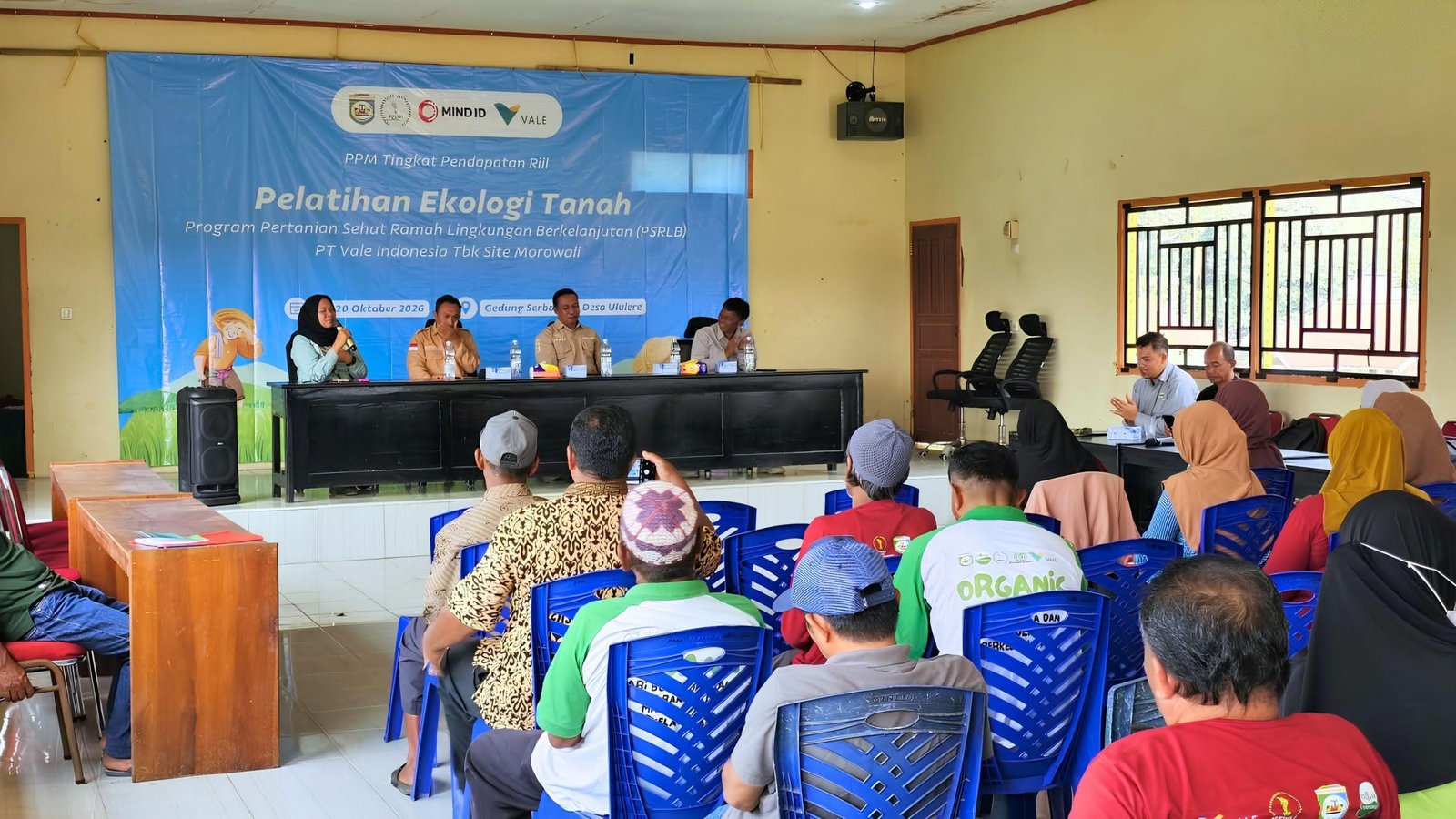 Puluhan Petani di Morowali Ikuti Pelatihan Ekologi Tanah Vale Indonesia, Belajar Olah Kompos hingga Mikro Organisme Lokal