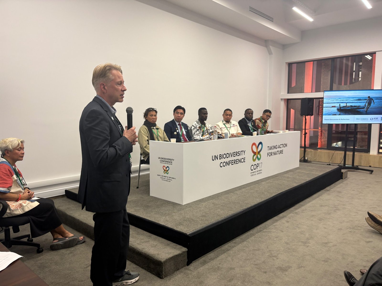 Bupati Sangihe Michael Thungari Jadi Satu-satunya Kepala Daerah Indonesia di Forum Biodiversitas PBB di Armenia